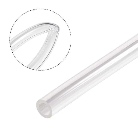 12mm OD 8mm ID PU Pneumatic Air Tubing 1 Meter Transparent Flexible Hose