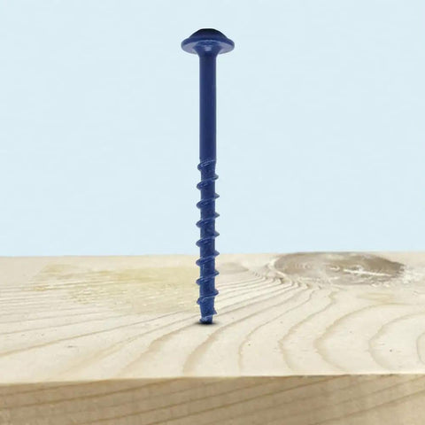 Pocket Hole Screws One And One Half Inch Number Eight Square Drive Washer Head Wood Screws Zinc Coated Carbon Steel Self Tapping