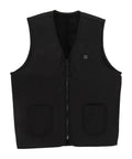 Electric Heating Vest For Outdoor Work And Adventures Adjustable Three Level Temperature Control Lightweight Breathable Fabric Machine Washable Ideal For Fishing Hiking Camping And Cold Weather Gear, front view