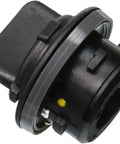 Kia Signal Lamp Bulb Socket 92166-3K000 Replacement For 2010-2018 Models, front view, black OEM-grade turn signal connector.
