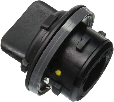 Kia Signal Lamp Bulb Socket 92166-3K000 Replacement For 2010-2018 Models, front view, black OEM-grade turn signal connector.