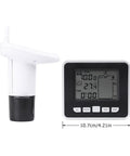 Ultrasonic Liquid Level Sensor With Temperature Display For Indoor Water Tanks Level Meter And Indicator Up To 100 Meters