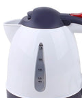 12V Car Electric Kettle With Auto Shut Off Portable Water Heater For Long Distance Runs And Weekend Getaways Direct Socket Insert close-up with measuring indicators.