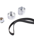 Upgrade Your Chevy BBC With This Sick Belt Drive Pulley Set For 396 427 Or 454 Big Block Engines Featuring Durable Billet Aluminum Design And A Non Slip Gilmer Belt To Keep Your Ride Running Smooth Like A Dream., billet Chevy BBC pulley set with Gilmer belt