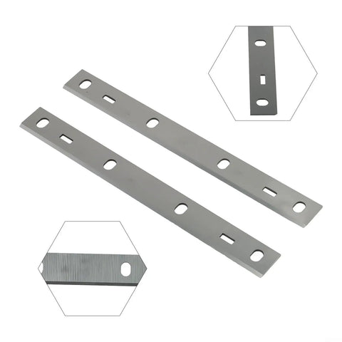 Replacement Planer Blades 210x22x1.8mm HSS For Woodworking With Smooth Finish Pro Grade Durable Heavy Duty Edge Retention Fits Woodstar PT85 Kity PT8500 Clarke CPT800 2 Pack, two blades