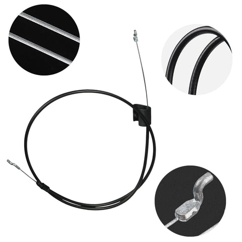 Stop Cable Replacement For Briggs And Stratton Murray Walk Behind Lawn Mower 1102094MA 43.5 Inch Conduit 51.5 Inch Wire With Z Bend Ends Direct Fit Fits 220012x92A 12969 Rotary Brake System