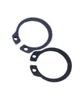 Zero Hassle Install 65Mn Steel Circlips For Shafts External Snap Rings, two durable clips, precision fit for various applications.
