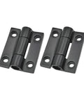 Rotating Concealed Door Hinge Set Two Pieces With Adjustable Torque Damping Zinc Alloy Hardware For Furniture Cabinets