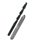 7/32-40 Tap And No 9 Drill Bit Kit With HSS Black Oxide Bits For Metalworking And CNC Tapping POU Series Includes A Real Workhorse High Speed Steel Plug Hand Tap And Matching Drill Bit For Fast Maintenance Production Drilling And Precision Threads, tap and drill bit set