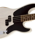 Mike Dirnt Roadworn Precision Bass RW White Blonde With Classic 51 And 55 P Bass Styling Modern Punk Pop Tone From Custom 59 Split Single Coil Nitrocellulose Road Worn Finish Hardshell Case Included, white blonde bass body
