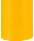 60 Inch Round Bollard Post Sleeve With Dome Top Hdpe Guard delivering impact protection, UV-resistant yellow plastic.