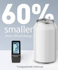 Compact KT LCD4 Display For Electric Bikes Waterproof Plug beside a can showing 60% smaller design