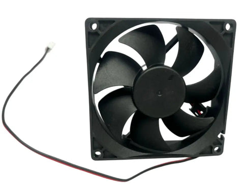 Top Notch 90Mm DC Cooling Fan For Wine Fridges And Backup Coolers Rock Solid 12 Volt 0 16 Amp Two Wire Axial Airflow Replacement Unit Working Smooth And Easy