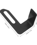 Rock Solid 2 Piece Adjustable Bench Grinder Tool Rest Bracket For Multiple Angles, heavy duty steel, 7.8cm, precision grinding tool.