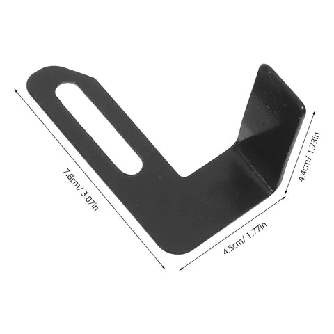 Rock Solid 2 Piece Adjustable Bench Grinder Tool Rest Bracket For Multiple Angles, heavy duty steel, 7.8cm, precision grinding tool.