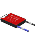 Rock Solid 36V BMS For 18650 Lithium Ion Battery Pack 60A 10S Protection Module with balance wires and thermal shield.