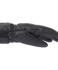 Side view of Womens Alphelia Waterproof Leather Gloves With Helly Tech Professional Breathable Seam Sealed Design