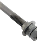 Premium 175mm Bicycle Rear Hub Axle With Cones And Bearings Included for Road Mountain and BMX Bikes, carbon steel close-up