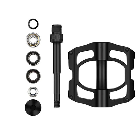 Mountain Bike Pedals For MTB And BMX 9 Sixteenth Inch Spindle Lightweight Aluminum Alloy Grippy Non Slip Surface
