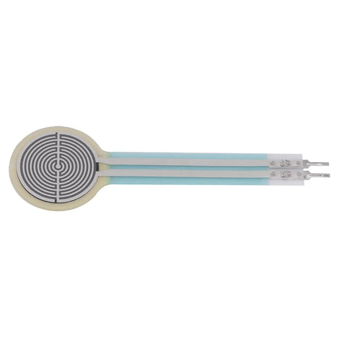Thin Film Pressure Sensor With Ultra High Sensitivity, Force Sensing Resistor For Robotics And Interactive Projects, Detects 0g To 22lb, Perfect For Wearables, Pressure Mapping, And Precise Feedback, 1.27 cm sensing area, 6 cm long