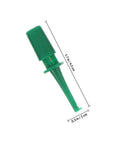 Green probe from Colorful Multimeter Test Hook Clips 20 Pack Lightweight Grabber Probes For IC Testing And Electronic Repairs