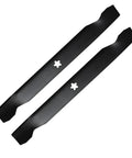 2 Pack High Lift Mower Blades For 42 Inch Decks Fits Craftsman Husqvarna Poulan Replaces 127843 138498 138971 532127843 532138498 532138971