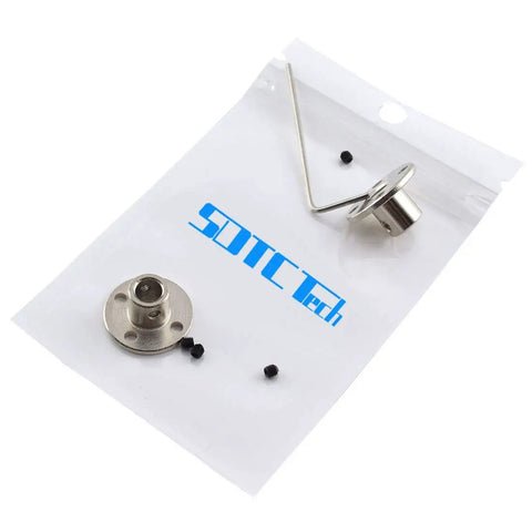 1/4 Inch Flange Shaft Coupling, Metal Axis Bearing Fittings, Rigid Coupler For Stepper Motor And RC Models, Built To Last Shaft Coupler 2 Pack For Precise Motion And Easy Install, metal flange coupler with set screws