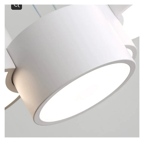 Sleek Modern Led Pendant Light For Kitchen And Living Room Dimmable Iron Suspension Fixture With Acrylic Shade Even Warm Glow Rock Solid Build, close-up view of the round light fixture.