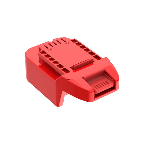 Adapter For Bauer 20V Cordless Tools To Run Milwaukee M18 Red Slider Lithium Batteries, Adapter Only, Not For Charging