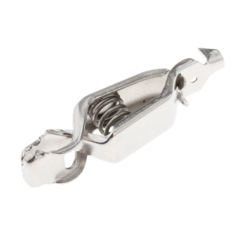 Multifunction Fencing Epee Socket Kit EF 104 Compatible Durable Metal Clamp And Connector Cord, close-up view