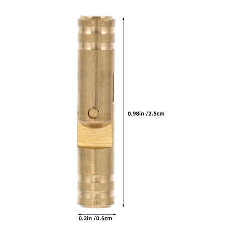 Copper Hidden Hinges For Jewelry Box And Small Wooden Box 20 Pieces Concealed Barrel Hinges with dimensions 0.98in x 0.2in