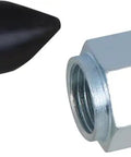 1/8 Inch Grease Gun Seal Off Adapter With Rubber Tip Pack Of 2 for quick lube jobs, fits standard grease guns, prevents spills