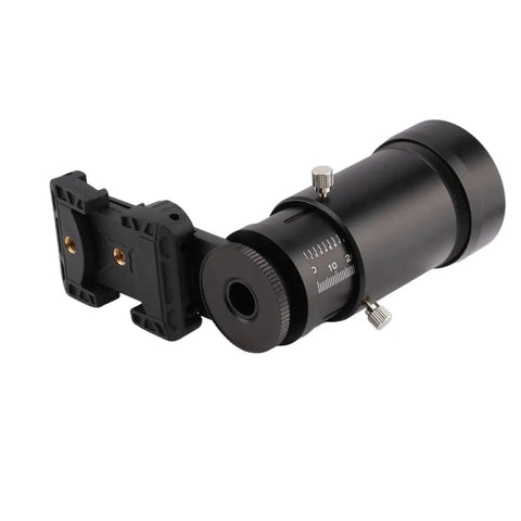 SnapLock Scope Camera Adapter For Smartphone Mount, No-Fuss Quick Lock System, showing adjustment dials and mounting plate