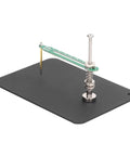 Pro Grade Aluminum Alloy Fixed Test Probe With Base Plate And 360 Degree Rotating Arm Adjustable Height For Precise PCB IC Soldering Handy Soldering Jig