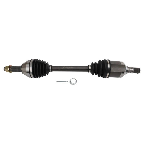 Front Driver And Passenger CV Axle Assembly Set Of Two For 2015 2016 2017 2018 Nissan Murano FWD Beefed Up Replacement Axles Durable OEM Quality Easy Install Fits S SV SL Platinum Models. Front axle with neoprene boots and hardware