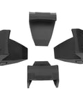 Universal Jaw Protectors Set For Tire Changers, 4 Pack Guard Covers To Prevent Wheel Scratches, black durable shields