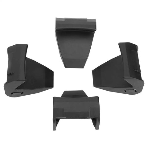 Universal Jaw Protectors Set For Tire Changers, 4 Pack Guard Covers To Prevent Wheel Scratches, black durable shields