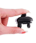2 Pack Upgraded Inner Sun Visor Snap Hooks Black Direct Fit For OEM 8E0857562A 8U0857562A Replacement Clips For Audi A1 A3 S3 A4 S4 A5 S5
