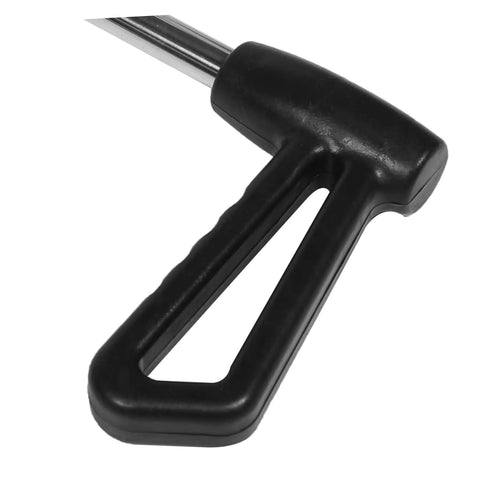 Slick Lightweight Metal Push Handle For Wagons And Trailers Heavy Duty Cart Replacement Featuring Dope Ergonomic Grip And Zero Hassle Mounting For Sweet Daily Hauling