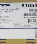 No Sweat Cooling Fan Assembly Direct Bolt On Replacement Compatible With 2002 To 2006 Honda Crv package label with part details.