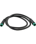 Check Out This Cool 510 Mm E Bike Display Extension Cable With 2 Inch Length That Fits 5 Pin Scooter Dashboard Wiring Perfectly For Easy Upgrades And Super Smooth Ride Control Without Any Mess Or Hassle. black 510 mm 5 pin e-bike display extension cable with green connectors