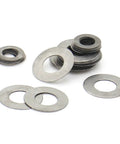 304 Stainless Steel Flat Washer Set 200 Pcs M3 To M10 Assorted Gaskets For Fasteners Built To Spread Load Keep Thickness Deliver Consistent Clamp Beefy Durability For DIY Spares Kit And Projects. assorted stainless flat washers