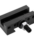 Rock Solid Quick Change Boring Tool Holder Set With Top Shelf High Carbon Steel Clamps, black CNC clamp for precision gripping.