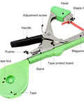 Plant Tying Gun For Grapes Raspberries Tomatoes Vining Vegetables With 10000 Staples And 20 Rolls Tape Plus Replacement Blade