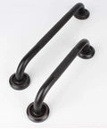 Oil Rubbed Bronze 16 Inch Grab Bar With Anti Slip Grip, Solid Brass Heavy Duty Bathroom Safety Rail For Tub And Shower, Easy In Out Assistance And Stability