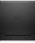 Latitude Rugged Extreme 7424 Laptop back view showing sturdy casing and ports for rugged mobile workstation use.