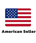 American flag icon with text "American Seller" below