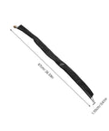 Badass Heavy Duty Low Inlet Black Pneumatic Air Pipe For Quick Connect High Performance Grinding Machine Hose Adapter Universal Fit 60 Centimeters Length Tool Rig For Busy Auto Shop Workspace Tire Buffing Projects, 67cm black rubber hose