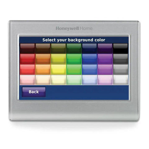 Wi-Fi Smart Color Thermostat With Energy Star Certified Performance, Dope Home Upgrade For Smart Living color selection screen