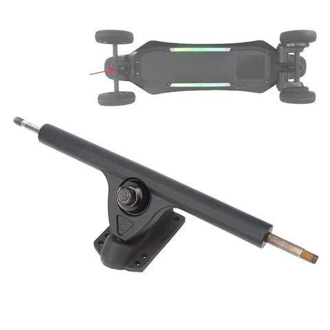 9 Inch Longboard Truck For Electric Skateboards With CNC Precision Machined Aluminum Alloy And High Load Capacity